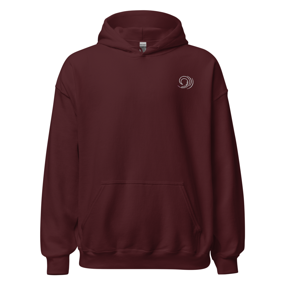 SoulWave Essential Hoodie (Maroon)