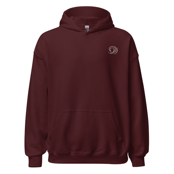 SoulWave Essential Hoodie (Maroon)