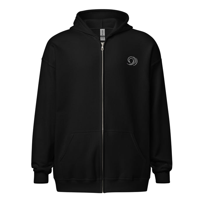 SoulWave zip Hoodie Schwarz
